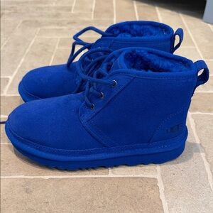 UGG Kids Vibrant Blue Neumel Boots